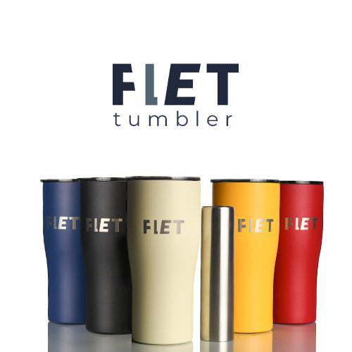 FLET tumbler 24 oz - Ice-cold drink with no ice