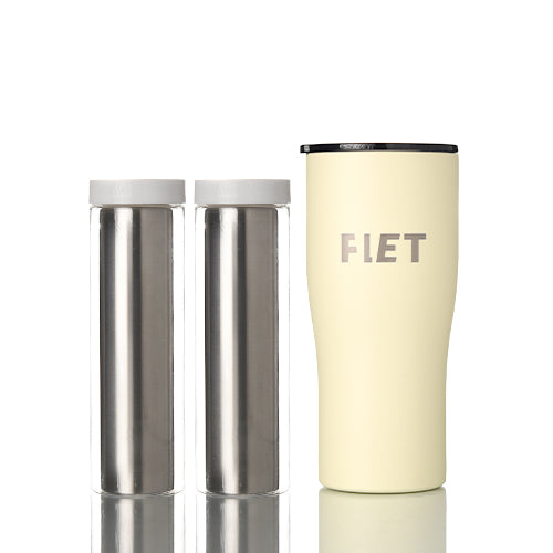 FLET tumbler 24 oz - Ice-cold drink with no ice