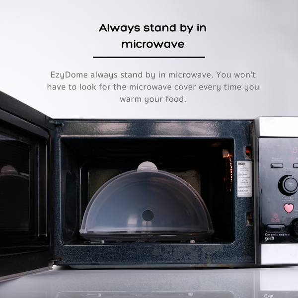 EzyDome - microwave cover