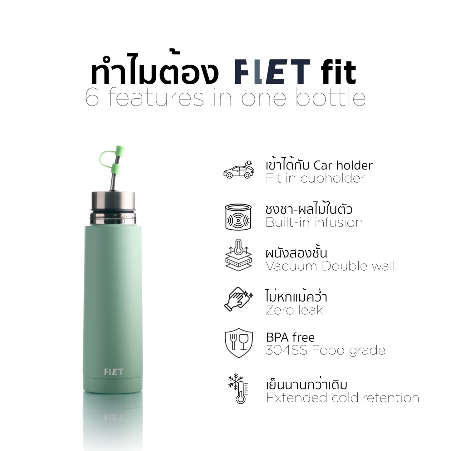 FLET tumbler Fit 17 oz