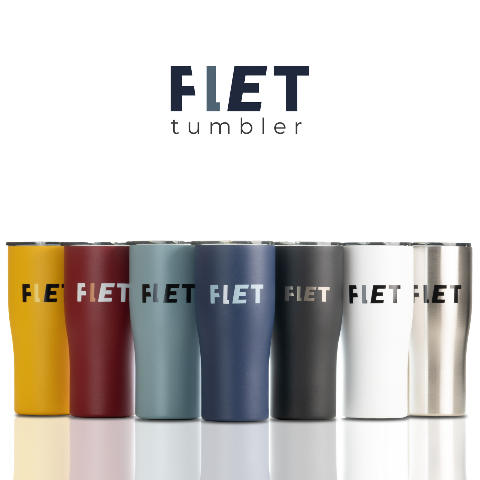 FLET tumbler 24 oz - Ice-cold drink with no ice – FLETstore