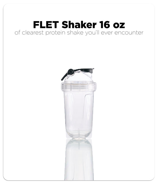 FLET shaker 16 oz