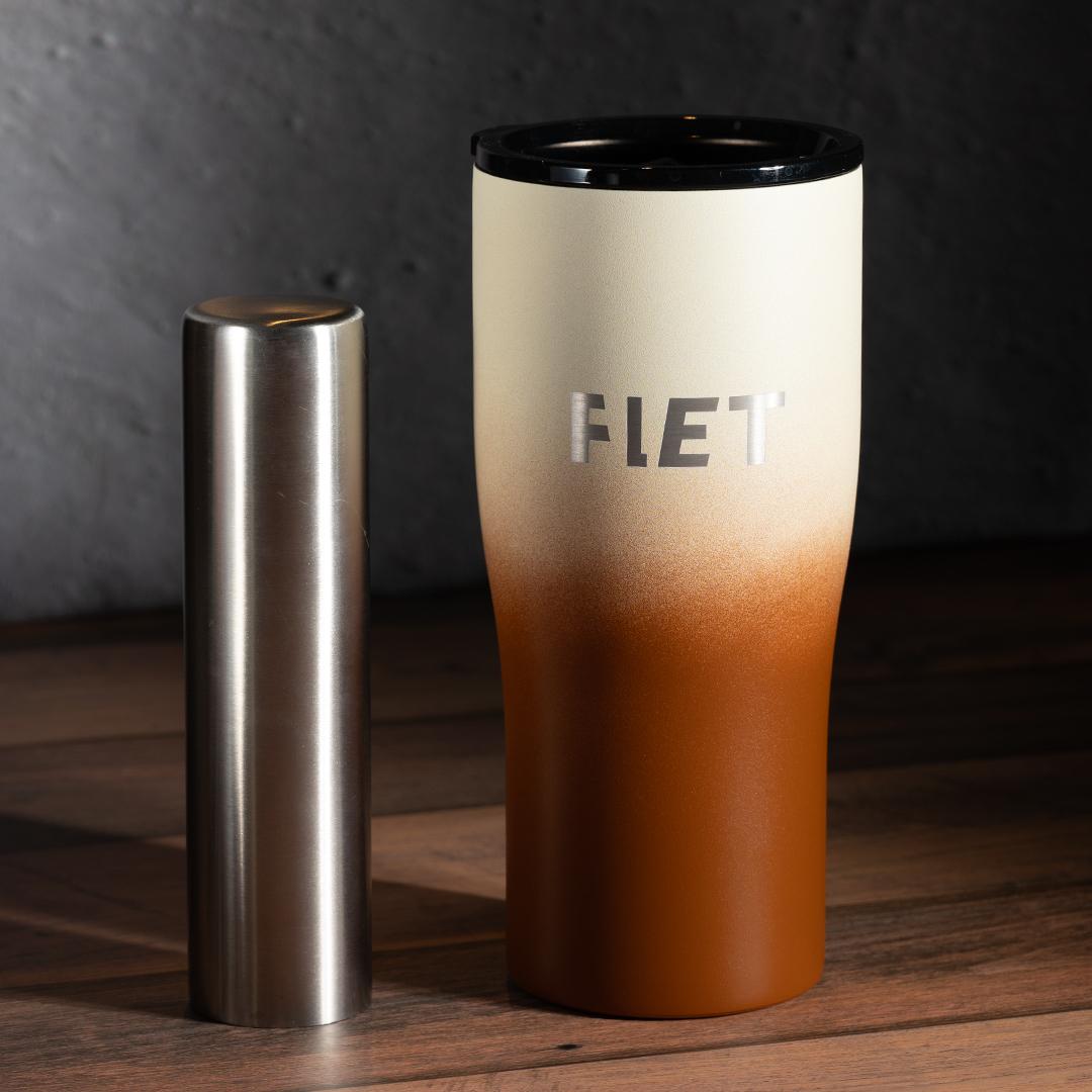 FLET tumbler 24 oz - Ice-cold drink with no ice