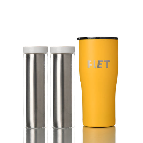 FLET tumbler 24 oz - Ice-cold drink with no ice